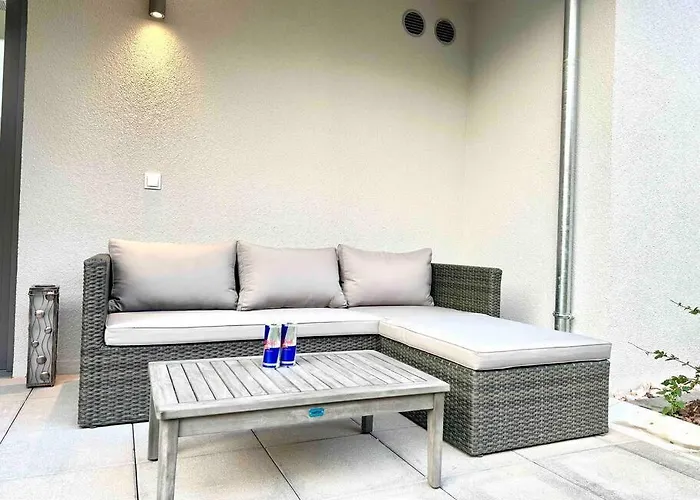 Moderne Erdgeschosswohnung Appartement Augsbourg